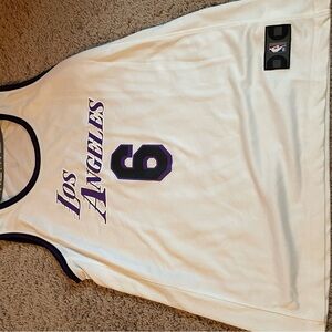 Fanatics Los Angeles James Jersey with Black & Purple Trim